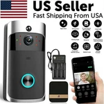 Smart Wireless Wifi Video Doorbell Phone Ring Intercom Security Camera. Fixed Price $47.89.