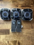 Wireless Doorbell, Physen Classroom 2 Buttons + 3 Receivers, Black. Fixed Price $25.00.