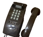 Nos Hearing Aid Compatible Telephone Analog Touch Tone Premier Wall Mount Brown. Fixed Price $32.76.