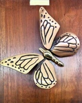 New! Michael Healy Butterfly Solid Bronze/brass Door Knocker Tree Ornament. Fixed Price $99.99.