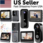 1080P Wireless Doorbell Camera With Monitor Video Phone Intercom System. Fixed Price $40.84.