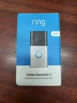 Ring Video Doorbell RVD3 1080P Wireless - Satin Nickel Open Box. Fixed Price $89.95.