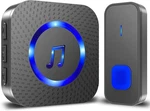 Wireless Doorbell Kit, Waterproof With 1300 Feet Range, Button + Receiver. Fixed Price $26.99.