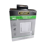 Defiant Wireless Plug-in Doorbell Kit White Chime Push Button 2 Tunes 85DB New. Fixed Price $13.45.