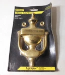 Stanley Classic Solid Brass Door Knocker New Old Stock Plus Bonus. Fixed Price $17.89.