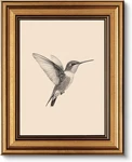 Vintage Gold Framed Wall Art For Living Room, Birds Canvas Prints Home Decor, Sk. Fixed Price $22.99.