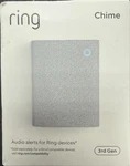 Ring Chime 3RD Gen Enhanced Audio Real-time Alerts Home Security New Box. Fixed Price $24.93.