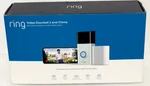 New Ring Video Doorbell 2 And Chime With Rechargeable Battery Pack. Fixed Price $80.99.