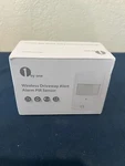 1BYONE Wireless Driveway Alert Alarm Pir Sensor - Open Box. Fixed Price $19.99.