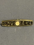 Vintage Nutone Pb-l Lighted Pushbutton Door Bell New Roses Flowers Metal. Fixed Price $14.75.