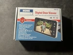 Hd 4" Screen Smart Dogital Viewer Video Doorbell Intercom Battery *new*. Fixed Price $39.84.