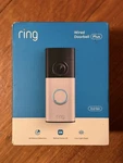 Ring Wired Doorbell Plus (2ND Gen) Retina 2K & 3D Motion Detection New Sealed. Fixed Price $125.00.