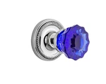 Nostalgic Warehouse 724972 Rope Rosette Privacy Crystal Cobalt Glass Door Knob. Fixed Price $80.63.