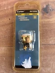 DH1202L Lighted White, Round Chime Button With Gold Rim Wired Carlon. Fixed Price $5.00.