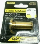 Stanley 80-3968 Wide Angle Door Viewer Solid Brass 170 Degree New. Fixed Price $7.99.