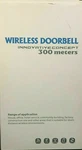 Innovative Concepts Wireless Doorbell 52 Music Choices 300 Meters Range. Fixed Price $19.99.