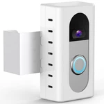 Qibox Anti-theft Video Doorbell Mount For Ring/blink No-drill Adjustable. Fixed Price $30.58.