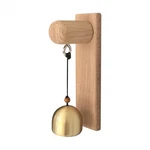 Bells For Door Wood Wind Chime Alert Decoration Shopkeeper Copper. Fixed Price $22.01.