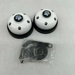 Set Of 2 Comsmart Dog Puppy Pet Potty White Training Bells With Non Skid Rubber. Fixed Price $22.99.