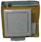 Hampton Bay Wireless Battery Operated Door Bell Kit HB-7733-0 With Push Button. Fixed Price $23.99.