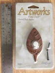 New Artworks By Angelo Push Button Leaf Rust 76369. Fixed Price $24.99.