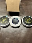 Chunhee Smart Dog Door Bell Wireless Puppy White, 1 Receivers+ 2 Buttons. Fixed Price $21.99.