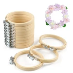 Caydo 12 Pieces Wooden Round Embroidery Hoops 8CM/3 Inch,. Fixed Price $22.96.
