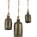 79 Metal Tibetan Inspired Meditation Decorative Cow Bell With Jute Hanging. Fixed Price $32.59.