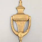 Vintage Brass Door Knocker 8". Fixed Price $19.99.
