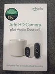 New In Box Arlo Pro Hd 100% Wire-free Camera Plus Audio Doorbell.. Fixed Price $120.00.