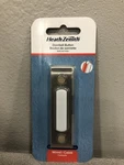 Heath Zenith 18000217 Satin Nickel Silver Metal Wired Pushbutton Doorbell. Fixed Price $10.68.
