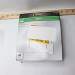 Defiant Wireless Battery Operated Doorbell Kit With Push Button, White. Fixed Price $17.98.