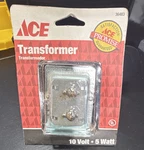 Ace 36483 Step-down Power Transformer 120V To 10V 5W Ac-ac Wire Leads. Fixed Price $11.99.