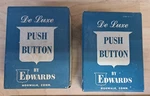 Vintage Edwards Push Button Doorbells With Boxes. Fixed Price $30.00.