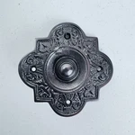 A29 Black Powder Coat Antique Doorbell Button 3/4" X Decora. Fixed Price $19.10.