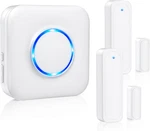Door Chime, Satisure Wireless Open Contact Sensor Alarm With 600 Ft. Fixed Price $38.99.