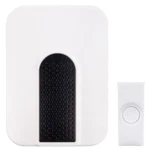 Wireless Plug-in Doorbell Kit With 1-PUSH Button White By Hampton Bay. Fixed Price $19.99.