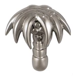 Palm Tree Doorbell Ringer By Michael Healy - Nickel Silver Finish. Fixed Price $20.00.