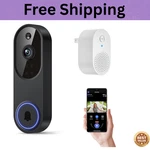 Ring Video Doorbell 1080P Hd Camera Wi-fi Night Vision Motion Detection Wireless. Fixed Price $13.50.