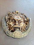 Antique Door Knocker: Solid Brass. Fixed Price $175.00.
