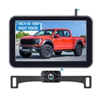 7-INCH Wireless Backup Camera For Truck 2 Channel, Diy Grid Lines, Hd 1080P.... Fixed Price $101.40.