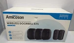 Wireless Kit Amicoson Waterproof Chime Alarm Home Office. Fixed Price $19.99.