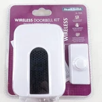 Wireless Doorbell Kit Heath Zenith Black White 3 Tune Westminster Chime. Fixed Price $17.97.