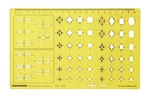 Traceease Top VIEW,2 Ring & Gemstones Jewelry Templates Drafting Tools Jewell.... Fixed Price $25.04.