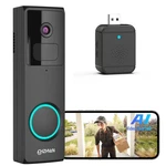 Chzhvan Wireless Video Doorbell Camera Fhd 2.4G Wi-fi Battery Powered Black DB2. Fixed Price $19.99.