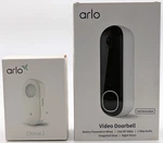 Arlo Video Doorbell Hd 2ND Gen AVD3001 + Chime AC2001 Bundle New Sealed 1080P. Fixed Price $69.00.