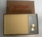 Vintage Mid Century Nutone Champion Door Chime Note New L-12N Ivory. Fixed Price $150.00.