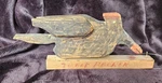 Carved Folk Art Woodpecker Door Knocker By Bob Gardner Of Mars Hill, Nc. Fixed Price $29.95.