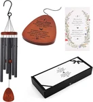 Memorial Wind Chimes For Outside, 32 Inches, Black - Teardrop Pendant,. Fixed Price $42.98.