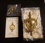 Vintage Baldwin Forged Brass 0100-030 Door Knocker Original Box. Fixed Price $20.99.